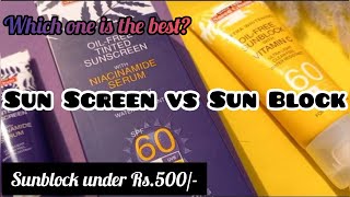 Sunblock Aur Sunscreen Main Kiya Fark Hai  Difference Between Sunblock amp Sunscreen in Urdu Hindi [upl. by Somerville]