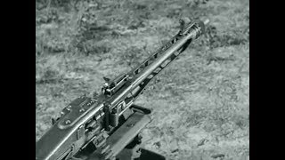 MG42s high rate of fire [upl. by Waxler]