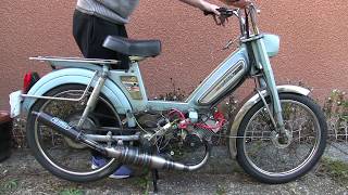 🏍💨 Peugeot 103 MVL elle démarre ENFIN  Réglage carbu phbg 19 et allumage à vérifier [upl. by Burtie]