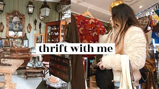 Thrift With Me amp Flea Market Shopping in Paris  Les Friperies [upl. by Naneek]