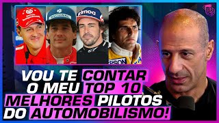 TOP 10 PILOTOS do AUTOMOBILISMO  TONY KANAAN [upl. by Sonaj588]