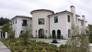 Tour a Gorgeous Manor in Sunny Calabasas  Open House TV [upl. by Ardnasela73]