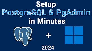 PostgreSQL and pgAdmin Installation Made EASY in 2024 [upl. by Tebzil]