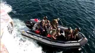 Somali pirates  chasing somali pirates [upl. by Ahsatak]