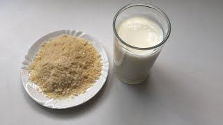 Diy Raw buttermilk powder rich in probiotic calcium and protein [upl. by Korey]