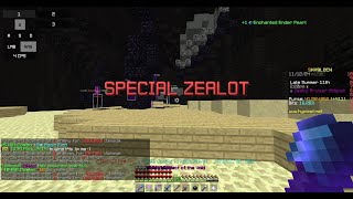 Chill Zealot Farming  Hypixel Skblock [upl. by Downey]