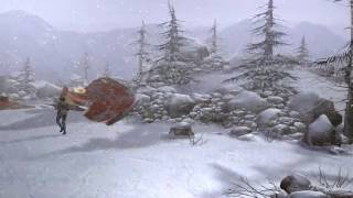 Syberia II Walkthrough  16  The Great White  Cliffhanger and Wakeup Call [upl. by Stockmon]