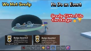 Smolp Gifted Us some Badge 🏅🏆 at Ncrafts IQ Obby Roblox [upl. by Yasmine]