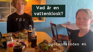 Hugo har köpt båt amp vad är egentligen en vattenkiosk  Gotlandsleden Vlogg 6 [upl. by Lanta]