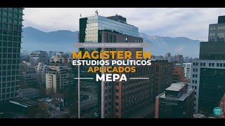 Magíster en Estudios Políticos Aplicados  Universidad de Santiago de Chile [upl. by Nangatrad]