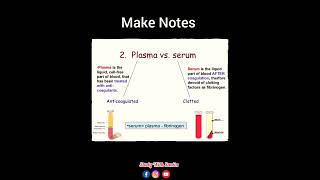 Plasma vs Serum  Lab Technician Questions and Answers🔬MLT Govt Exams💯🔥MLT Quiz 💥 shorts viral [upl. by Hayyifas]