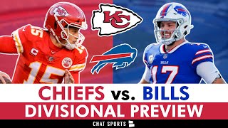 Chiefs vs Bills Preview Prediction Injury Report Terrel Bernard Derrick Nnadi NFL Playoffs 2024 [upl. by Aicnatsnoc826]