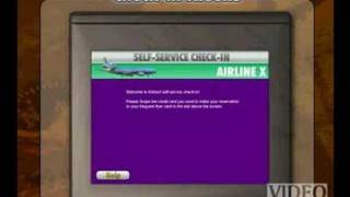 How to Use the CheckIn Kiosk at the Airport [upl. by Kornher]