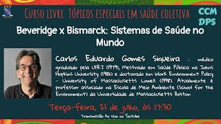 Beveridge x Bismarck Sistemas de Saúde no Mundo  Eduardo Siqueira UMASSBoston [upl. by Naujid]