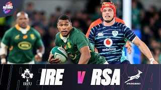 EXTENDED HIGHLIGHTS  Ireland v South Africa  Autumn Nations Series [upl. by Celisse]