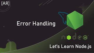 Nodejs Basic Validation Error Handling [upl. by Eseekram]