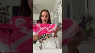 Volleyball shoes unboxing athlete follow nike shoes [upl. by Faires]