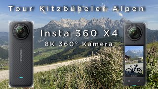 Mit der Insta 360 X4 unterwegs in den Kitzbüheler Alpen [upl. by Nesnah678]