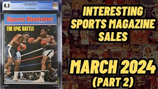 Interesting Sports Magazine Sales  March 2024 Part 2 [upl. by Sankey]