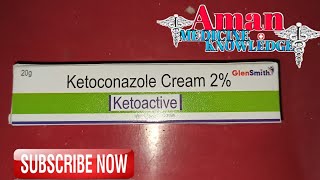 Ketoconazole cream 2 Ketoactive in Hindi review [upl. by Auqenes]