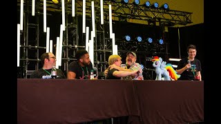 Bronies React Panel  Everfree Northwest 2023 [upl. by Brandea]