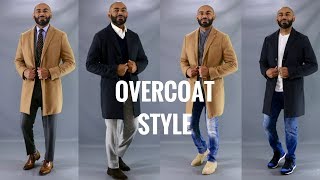 How To Wear A Mens OvercoatTopcoatHow To Style a Mens TopcoatOverCoat [upl. by Suivatram5]