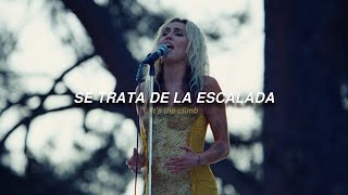 Miley Cyrus – The Climb  Endless Summer Vacation Backyard Sessions performance Disney  español [upl. by Kella]