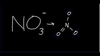 How to Draw the Lewis Structure of Nitrate [upl. by Ellehcsor]