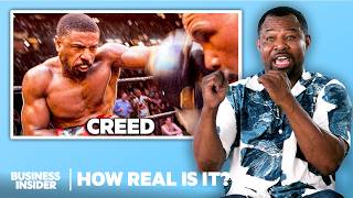 World Champ Boxer Rates Every Rocky amp Creed Movie w Sugar Shane Mosley  How Real Is It [upl. by Attena85]