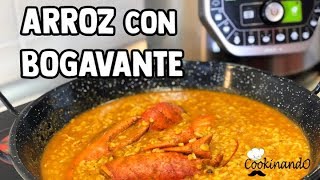 ARROZ CON BOGAVANTE THERMOMIX  OLLA GM [upl. by Ennahgem]