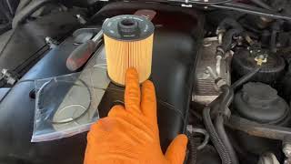 Mercedes ML 270 CDI Fuel Filter Replacement [upl. by Icat]