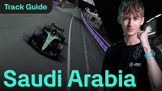 Threading the Needle 🧵  Saudi Arabia F1 Track Guide [upl. by Deth]