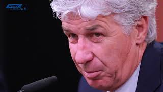 Borussia Dortmund  Atalanta Bergamo conferenza stampa con Gian Piero Gasperini [upl. by Pulcheria809]