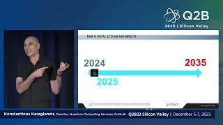 Q2B23 SV  How NIST Will Kick off the Cryptographic Apocalypse in 2024  Konstantinos Karagiannis [upl. by Chrysa]