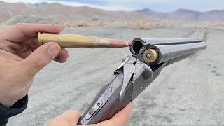 firing TWO 50bmg out of a Shotgun at the same time [upl. by Enimasaj89]