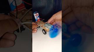 dc motor car project short video [upl. by Yenetruoc]