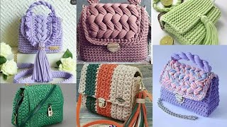 Прекрасные Вязаные сумки идеи для вязания DIY Lovely knitted bags Knitted ideasвязание top [upl. by Iegres]