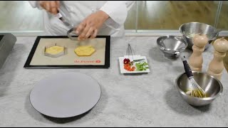 DE BUYER  Gamberoni recipe using de Buyers kitchen utensils [upl. by Ayk564]