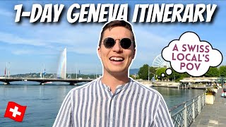 GENEVA SWITZERLAND 1DAY ITINERARY A Locals Guide on the perfect day in Geneva  Travel Guide 2023 [upl. by Denn16]