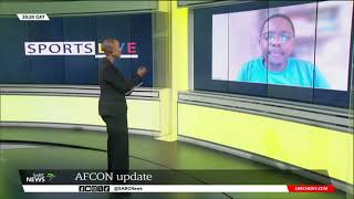 Sports Live  AFCON update with Khanyiso Tshwaku [upl. by Norwood]