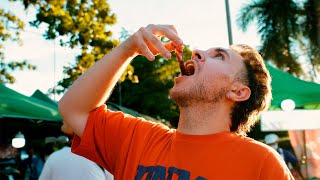 COMIDA DE RUA NA TAILÂNDIA  Tudo muito barato [upl. by Lebezej]