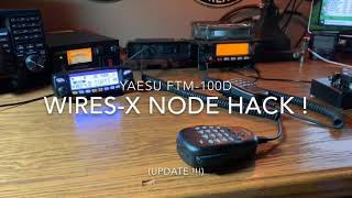 FTM100D WIRESX Node HACK [upl. by Fi]