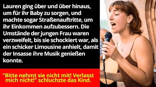 Eine alleinerziehende Mutter die auf der Straße singt um ihren Sohn zu ernähren hatte ihr… [upl. by Eserahs]