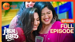 ಎಂಪ್ಲಾಯಿ ಆಫ್ ದ ಈಯರ್ ಪ್ರಶಸ್ತಿ ಪಡೆಯುವ ಸೀತಾ🎖  SeethaRaama  Full Episode  98  Zee Kannada [upl. by Anaimad]