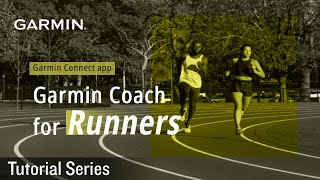 Tutorial  Garmin Connect app  Garmin Coach for Runners [upl. by Mozelle125]