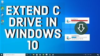 How to Resize Partition  Shrink and Extend Drive Partition in Windows 10 [upl. by Latsyrd]