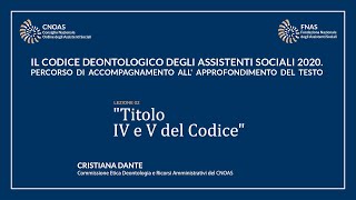 Titoli IV  V del Codice [upl. by Osnohpla618]