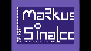 C64 One File Demo  Tribute to Markus Sinalco by Blazon 7 June 2024 [upl. by Allets]