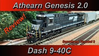 NEW Athearn Genesis 20 Dash 940C  With Tsunami 2 SOUND [upl. by Drusilla]