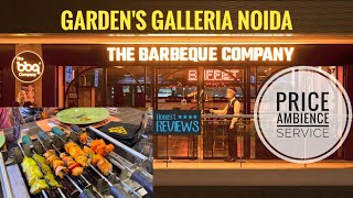 THE BARBEQUE COMPANY NOIDA  PRICE AMBIENCE MENU HONEST REVIEW 😍 UNLIMITED FOOD RESTAURANT NOIDA [upl. by Asirrom]